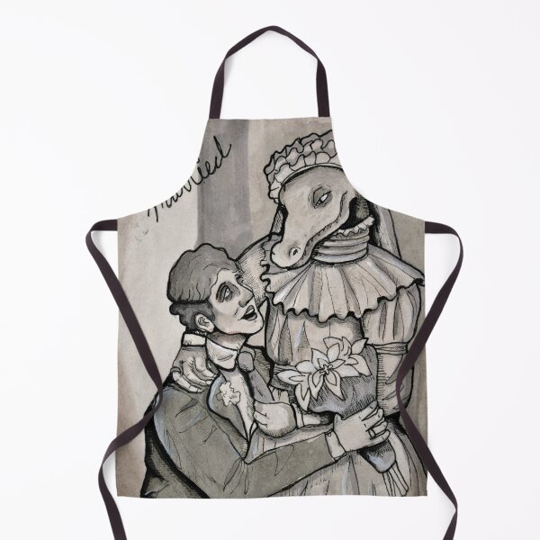 Item preview, Just Married! The gator bride designed and sold by Bones-and-tomes.