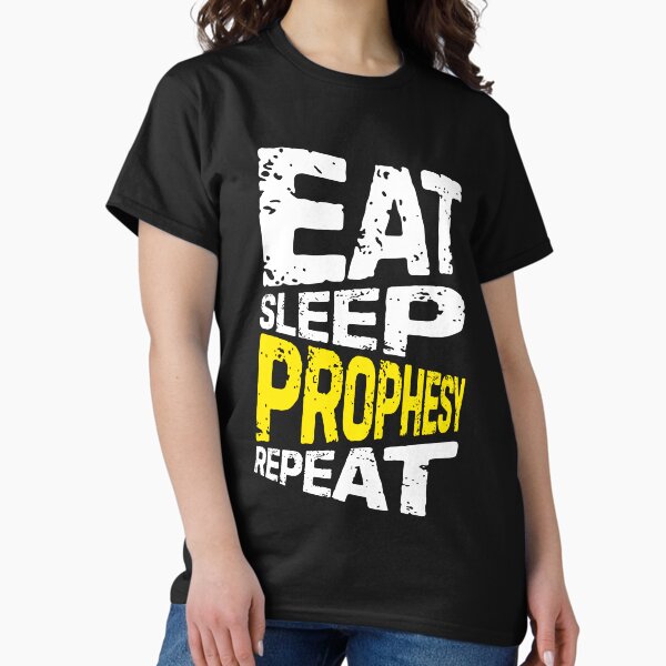 Item preview, eat sleep prophesy repeat designed and sold by Grafik0.
