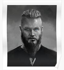 KING RAGNAR LOTHBROK - VIKINGS Poster