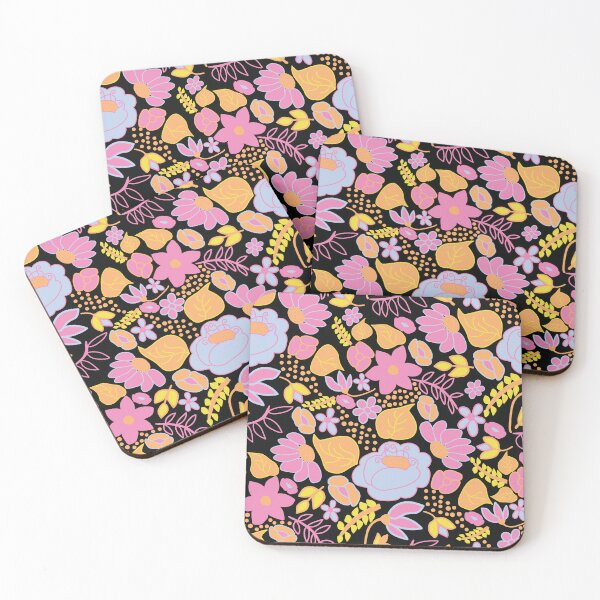Item preview, 90s Folksy Floral  designed and sold by Lozzie Eliza Designs.