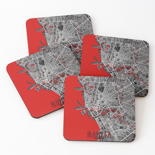 Item preview, Manila City Map of the Philippines - Oriental designed and sold by deMAP.