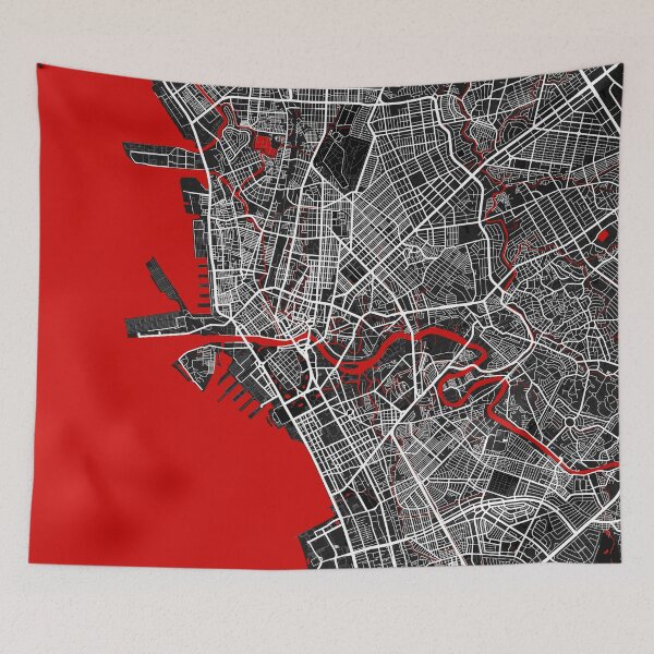 Item preview, Manila City Map of the Philippines - Oriental designed and sold by deMAP.
