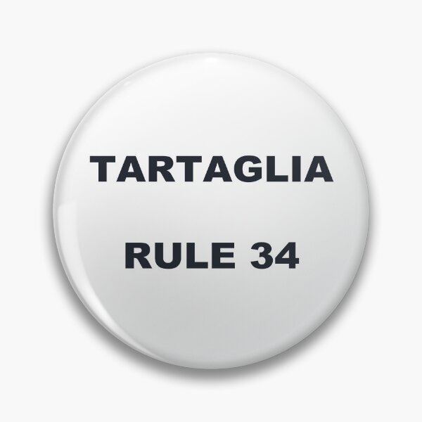 Item preview, Tartaglia Rule 34 designed and sold by rideroffice.