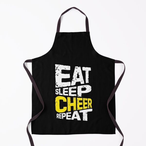 Item preview, eat sleep cheer repeat designed and sold by Grafik0.