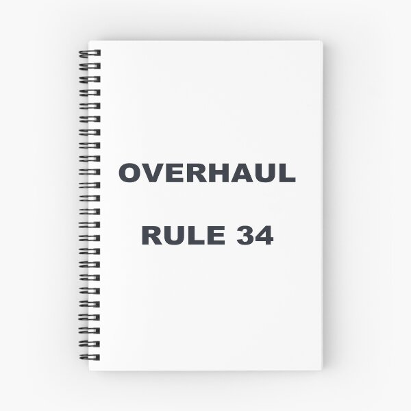 Item preview, Overhaul Rule 34 designed and sold by rideroffice.