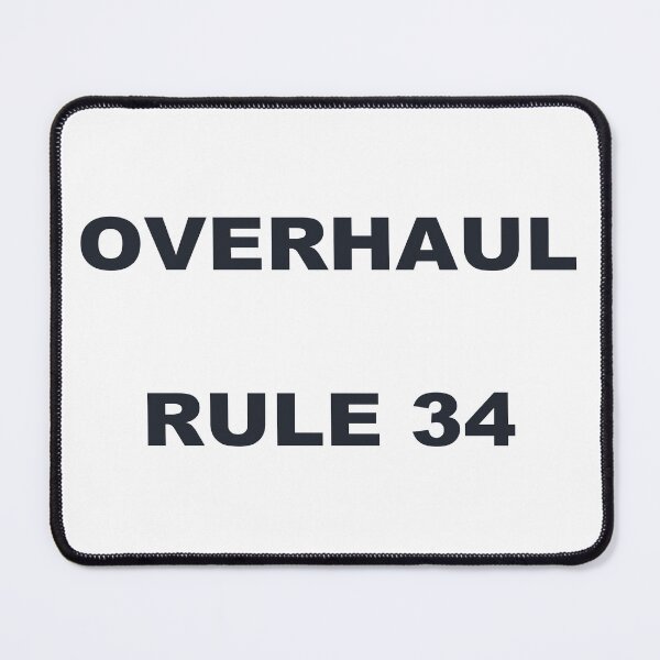 Item preview, Overhaul Rule 34 designed and sold by rideroffice.