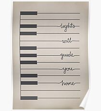 Fix You lyrics Poster