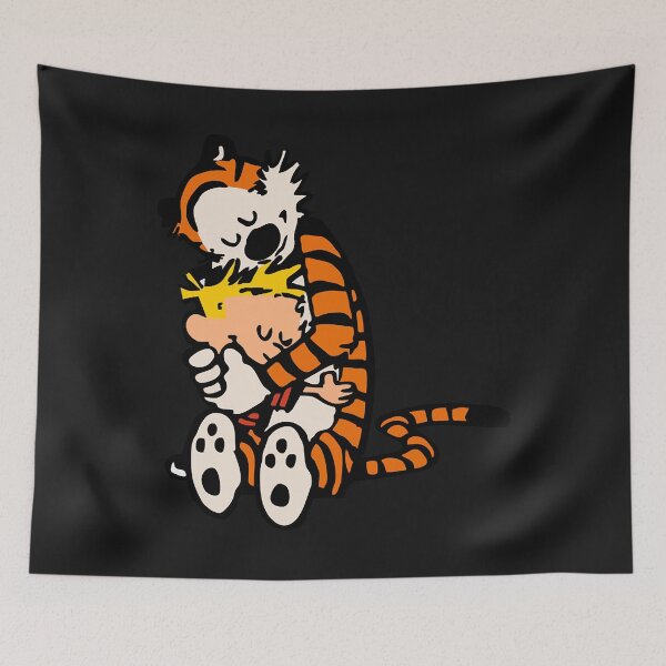 Item preview, Calv n hobbes hug designed and sold by knotekwnneverd.