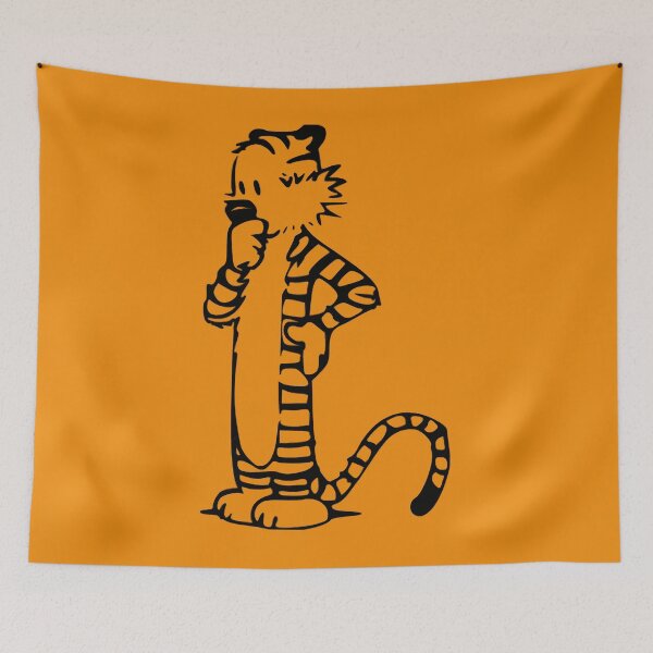 Item preview, Calvin and Hobbes- Hobbes  Perfect Gift Essential T-Shirt designed and sold by petwayhydibbenv.
