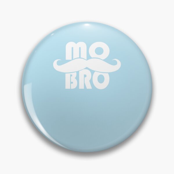 Item preview, MO BRO design for the magnificent men with mustaches Classic T-Shirt designed and sold by GeorginaSchro.