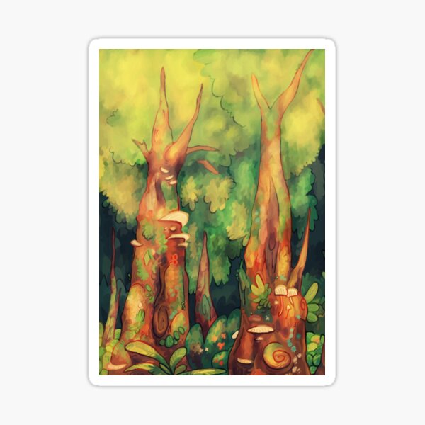 Forest 2 Sticker