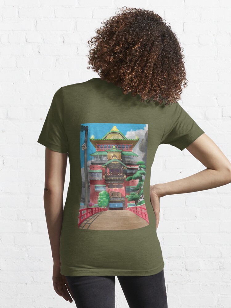 Bathhouse Spirited Away Digital Art Classic T-Shirt RB2907 - Spirited Away  Merch