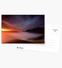 Bassenthwaite Cloud Inversion English Lake District Postcards