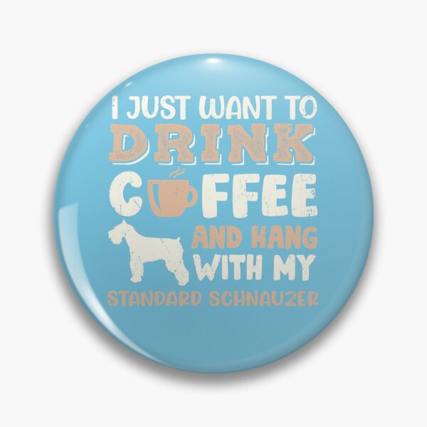 Artikelvorschau, Lustiges StandardSchnauzer-Getränk-Kaffee-Hand mit Hundemamma-Geschenk-T - Shirt entworfen und verkauft von KlinikLeon.