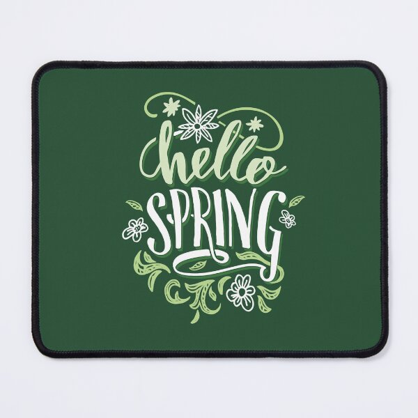 Item preview, Hello Spring Floral Saying designed and sold by PaulLesser.