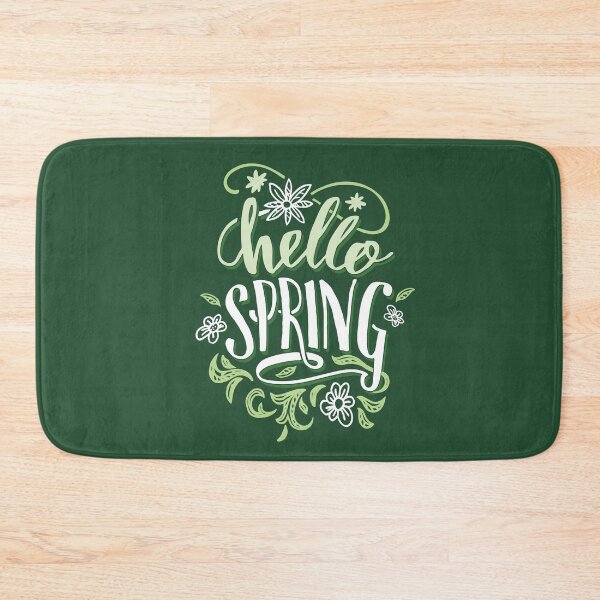 Item preview, Hello Spring Floral Saying designed and sold by PaulLesser.
