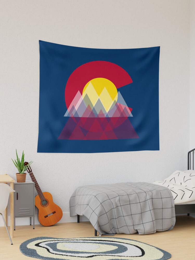 Thumbnail 1 of 3, Tapestry, Colorado Rocky Mountain Range designed and sold by that5280lady.