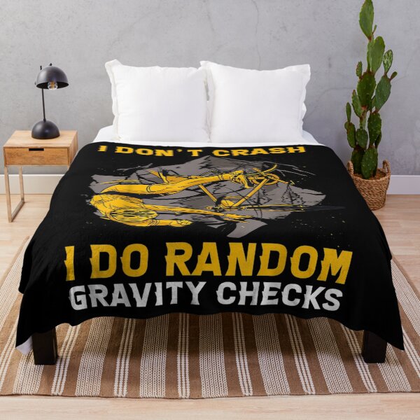 Item preview, I Don't Crash I Do Random Gravitiy Checks designed and sold by laurenm233.