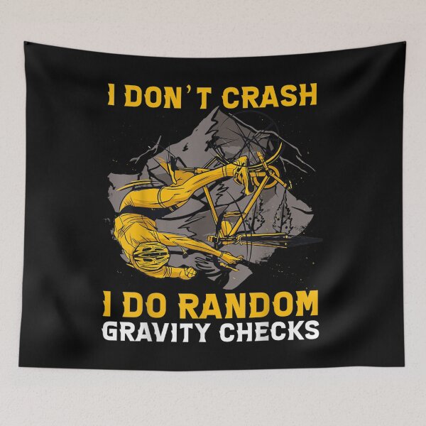 Item preview, I Don't Crash I Do Random Gravitiy Checks  designed and sold by laurenm233.