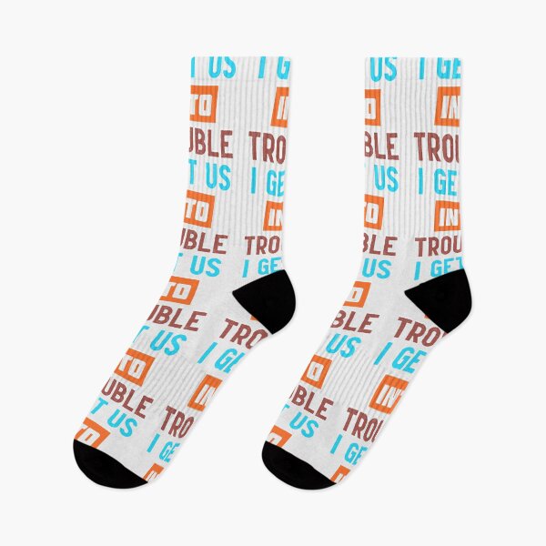 Item preview, I Get Us Into Trouble designed and sold by jida24.