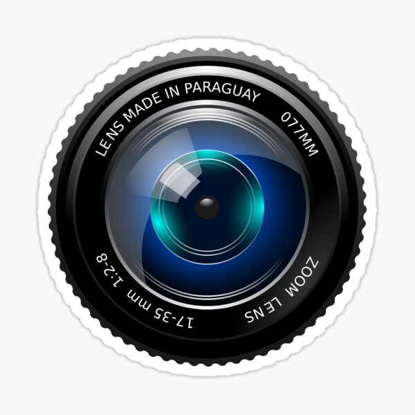 Photography Camera Lens Cool Gift #24006 2 x Vinyl Stickers 10cm 
