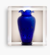 Blue Vase Canvas Print