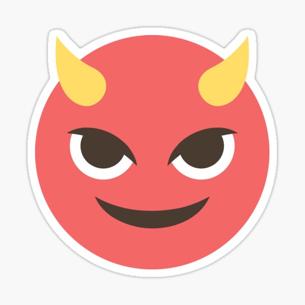 Devil Evil Sticker