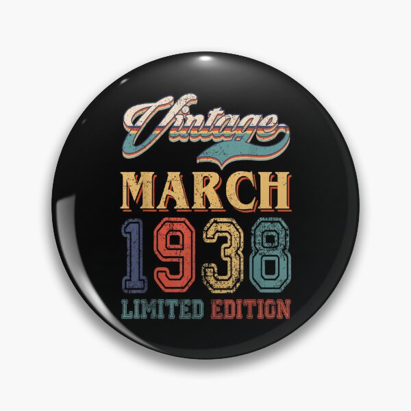 Item preview, Retro March 1938 Limited Edition Vintage 84 Years Old  designed and sold by laurenm233.