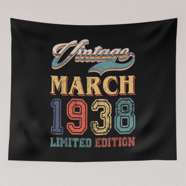 Item preview, Retro March 1938 Limited Edition Vintage 84 Years Old  designed and sold by laurenm233.