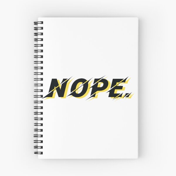 Item preview, Nope Funny Slogan designed and sold by jain-ravi002.
