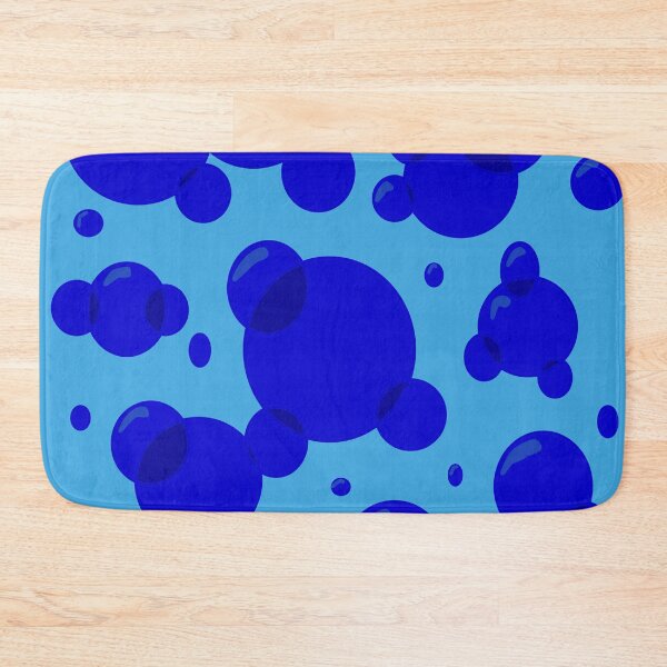 Item preview, Bubbles Pattern (Blue) designed and sold by Finear.
