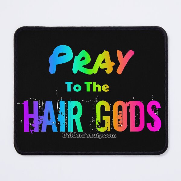 Item preview, PRAY TO THE HAIR GODS- Neon Rainbow designed and sold by BOLDERSALONS.