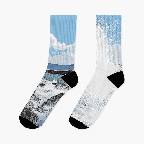 Item preview, Black Sea Crimea Russia mountain landscape color art designed and sold by artdragongift 15.