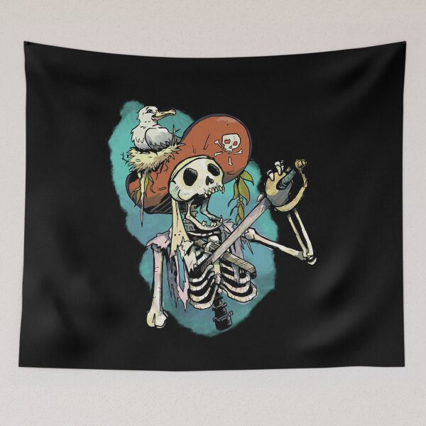 Item preview, Pirate and seagull designed and sold by RackhamGreg.
