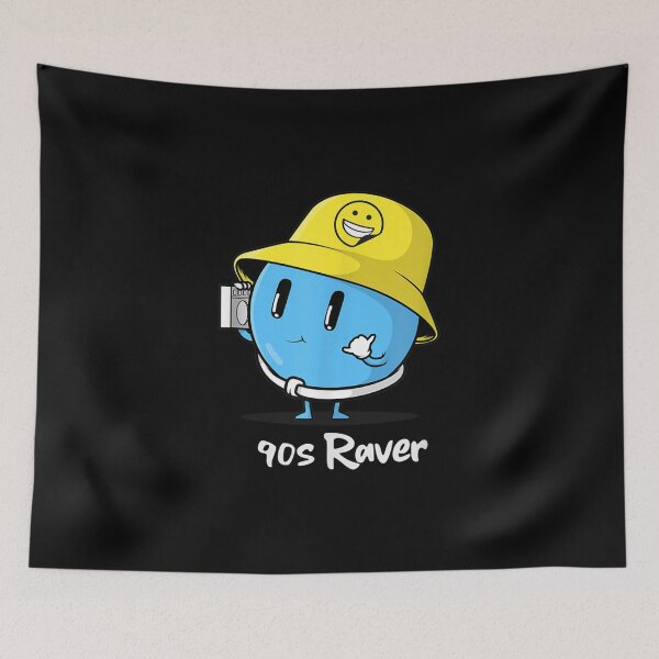 Item preview, 90s Rave Acid Man Smiley Face Edm Acid House Music  designed and sold by laurenm233.