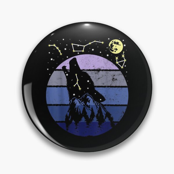 Item preview, Wolf Constellation Moon Star Astronomy Astrology Astronomer  designed and sold by laurenm233.