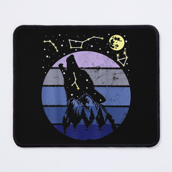 Item preview, Wolf Constellation Moon Star Astronomy Astrology Astronomer  designed and sold by laurenm233.
