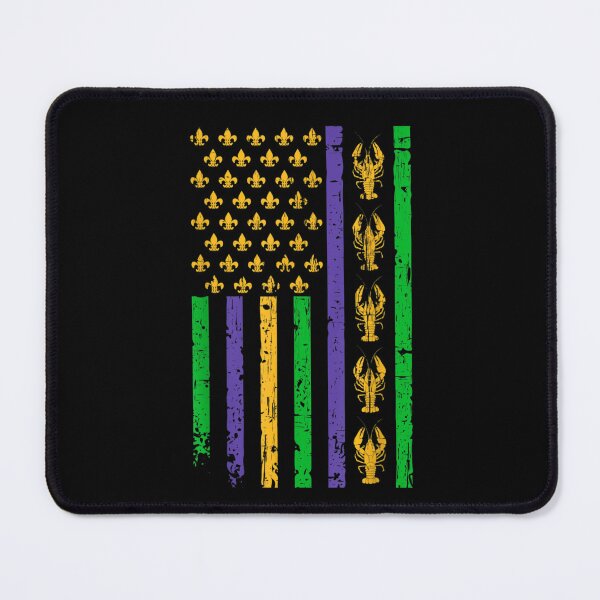 Item preview, American Flag Mardi Gras - Mardi Gras Crawfish designed and sold by johnsimonart.