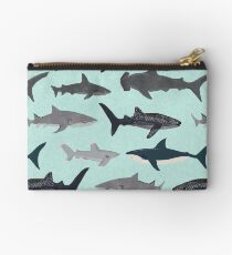 Sharks, illustration, art print ,ocean life,sea life ,animal ,marine biologist ,kids ,boys, gender neutral ,educational ,Andrea Lauren , shark week, shark, great white shark, Studio Pouch
