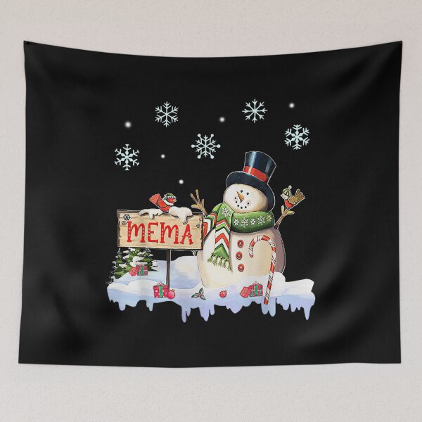 Item preview, Snowman Mema Freeze Christmas Party Gift Xmas  designed and sold by laurenm233.
