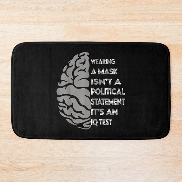 Item preview, Wearing A Mask Is An Iq Test Quarantine  designed and sold by laurenm233.