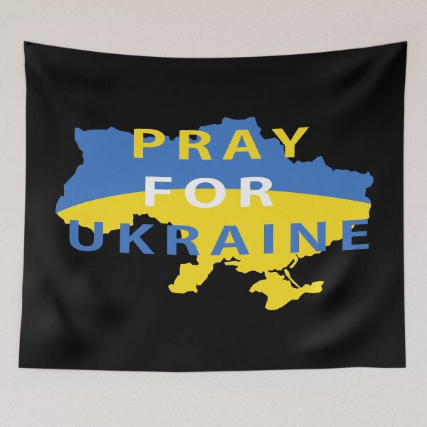 Item preview, Pray for Ukraine designed and sold by Blondiabshop.