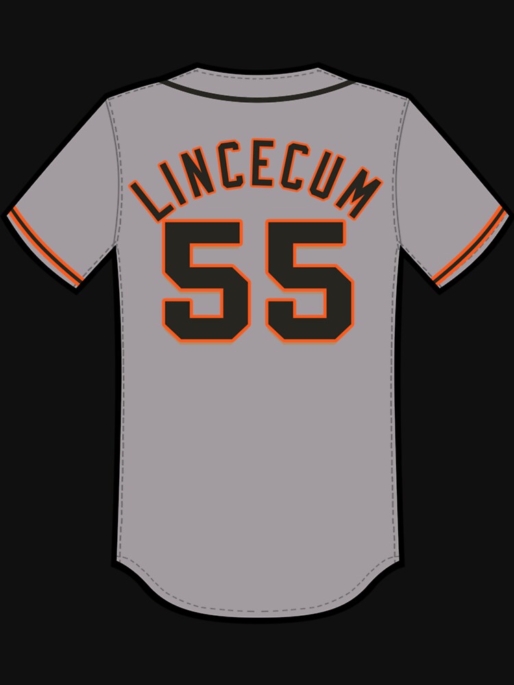 Tim Lincecum Jersey Sticker Essential T-Shirt for Sale by batesyadi3