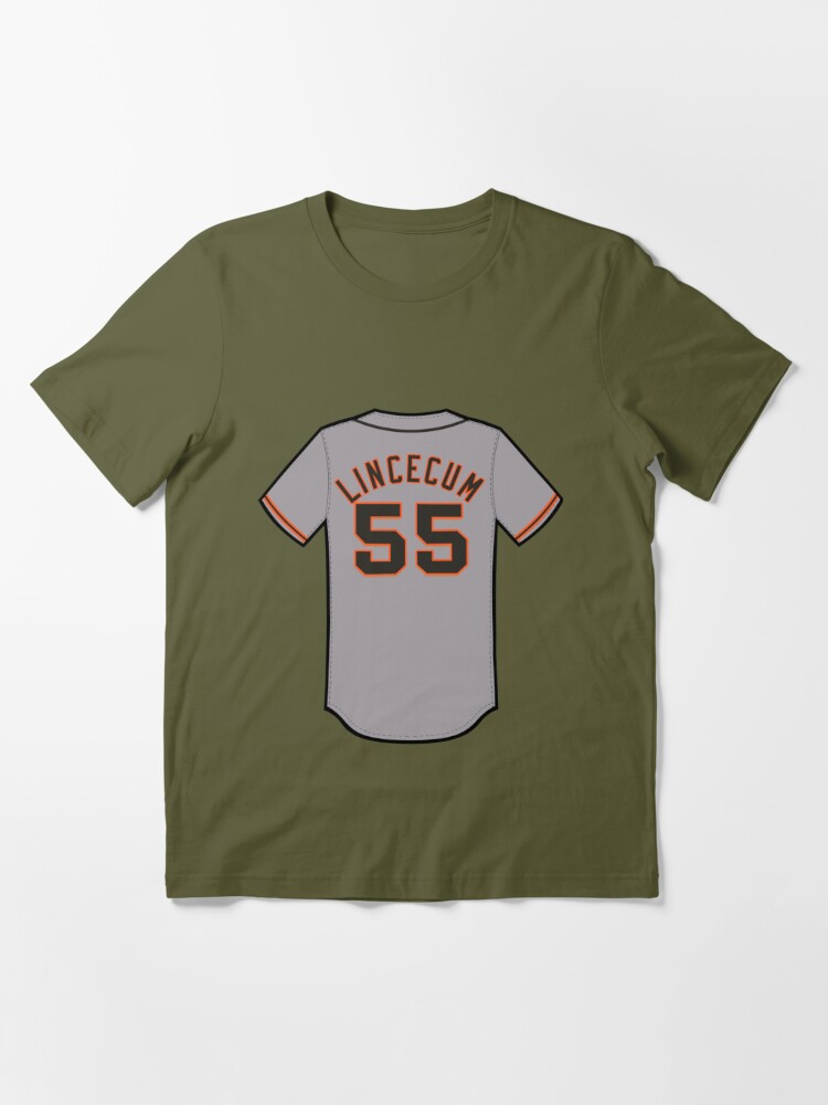 Tim Lincecum Jersey Sticker Essential T-Shirt for Sale by
