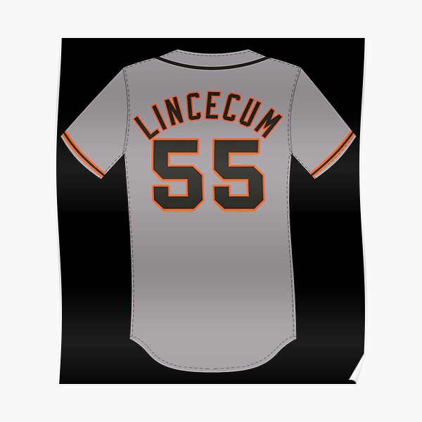 Tim Lincecum Jersey Sticker Essential T-Shirt for Sale by