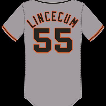 Tim Lincecum Jersey Sticker Sticker for Sale by batesyadi3