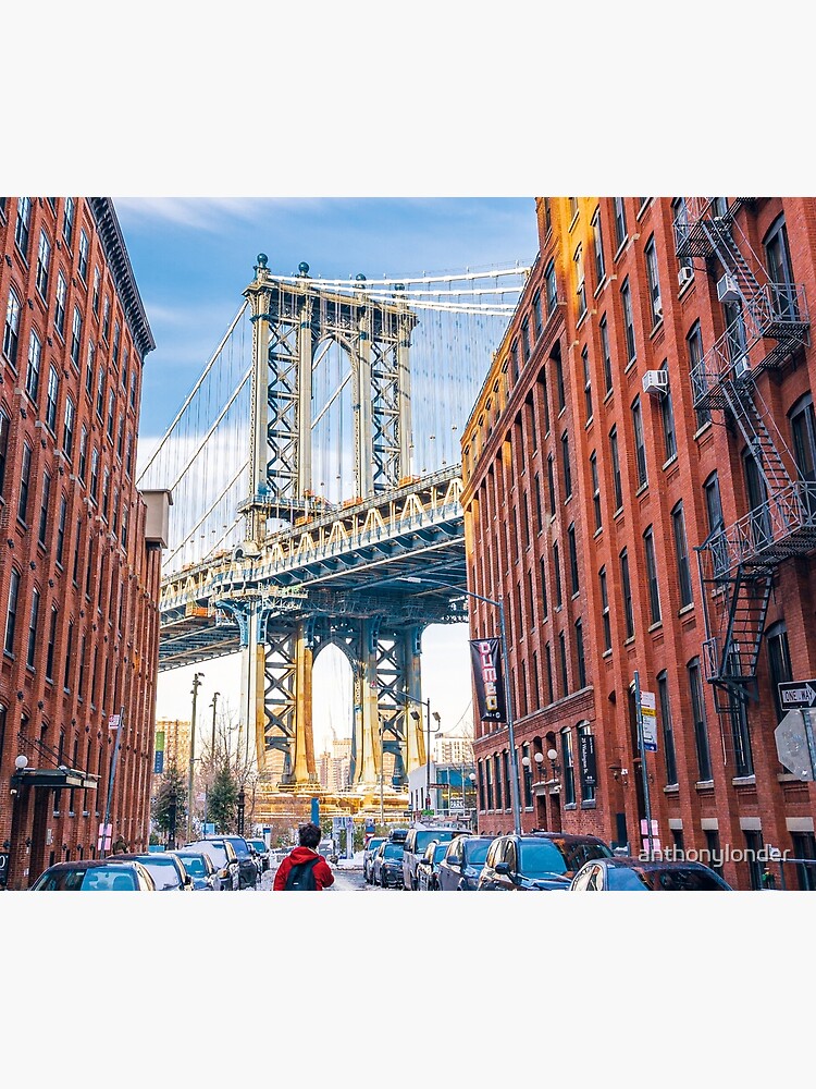 New York City Manhattan Bridge - Brooklyn by anthonylonder