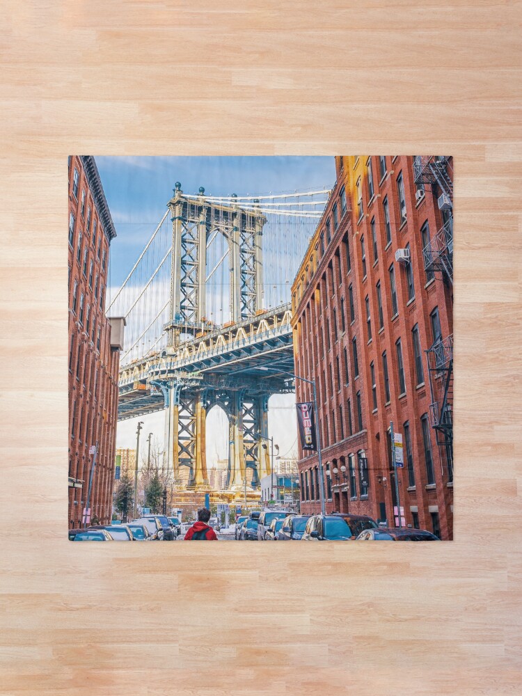 Alternate view of New York City Manhattan Bridge - Brooklyn Comforter