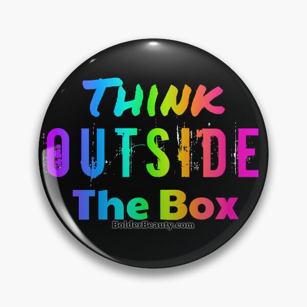 Item preview, THINK OUTSIDE THE BOX- Neon Rainbow designed and sold by BOLDERSALONS.