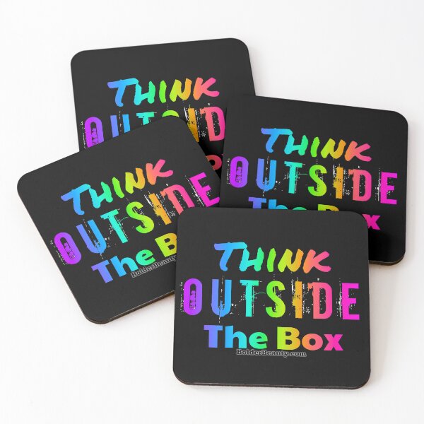 Item preview, THINK OUTSIDE THE BOX- Neon Rainbow designed and sold by BOLDERSALONS.